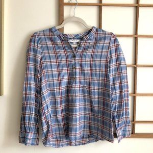 Leysfield Popover Shirt in Plaid